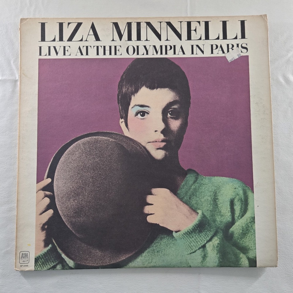 Liza‎ Minnelli – Live At The Olympia In Paris LP SP-4345 Vinyl 1972 VG+ Tested